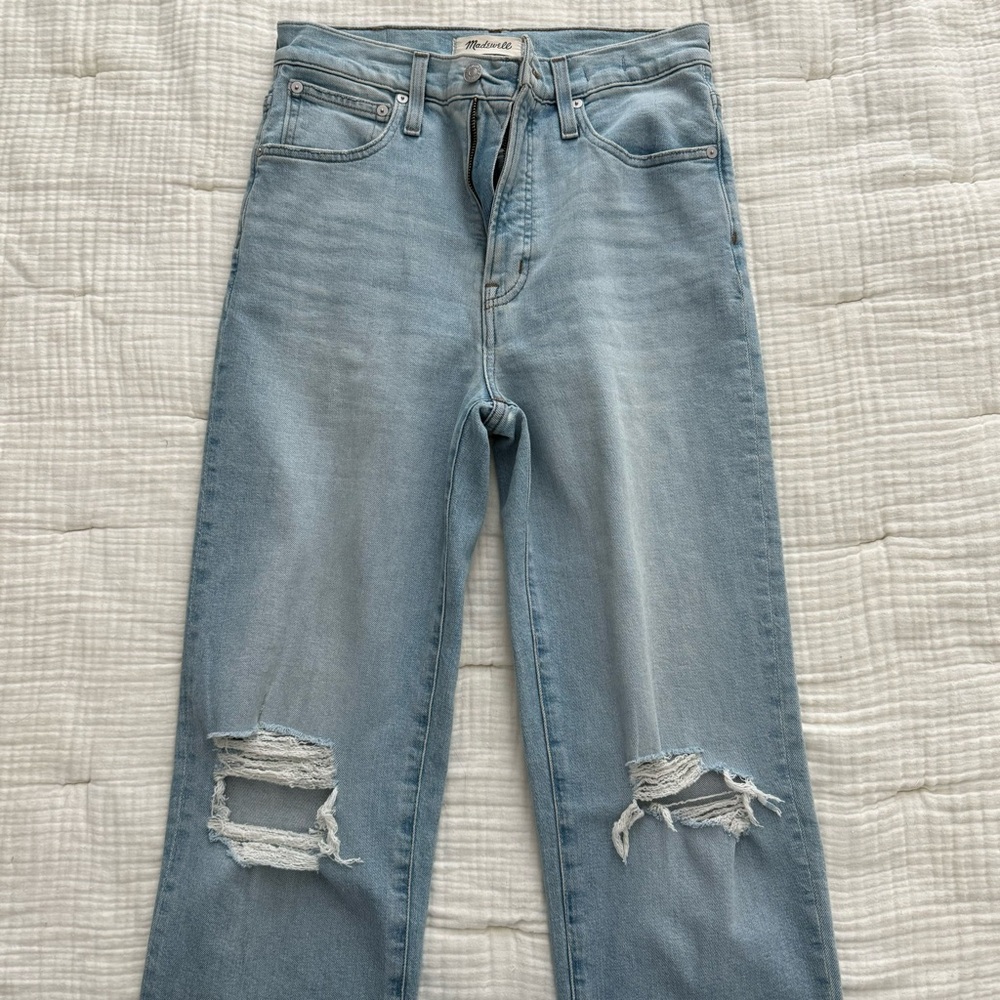 Madewell perfect vintage straight Jean